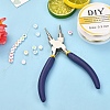 Round Copper Jewelry Wire with 6-in-1 Bail Making Pliers CWIR-YW0001-01-4