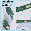 2 Rolls 2 Styles School Season Theme Polyester Colorful Printed Grosgrain Ribbon OCOR-GF0004-23C-5
