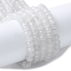 Natural Malaysia Jade Rondelle Beads Strands X-G-E316-2x4mm-63-1