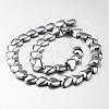 Electroplate Non-magnetic Synthetic Hematite Bead Strands G-F300-22D-01-2