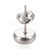Non-Tarnish 304 Stainless Steel Stud Earring Settings STAS-K202-05B-P-2