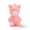 PVC Faceted Cartoon Pig Pendants FIND-B002-16-2