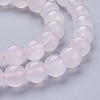 Natural Pink Calcite Beads Strands X-G-F687-01A-3