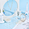 300Pcs 3 Styles ABS Plastic Imitation Pearl Beads KY-BM0001-01-4