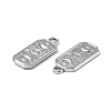 Non-Tarnish 304 Stainless Steel Pendants STAS-C066-23P-3