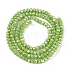 Electroplate Glass Beads Strands EGLA-A044-P1mm-B30-3