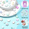 60Pcs 6 Styles Macaron Color Natural Shell Dyed Beads BSHE-CJ0001-13-3