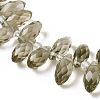 Crystal Glass Beads Strands X-GLAA-D033-29-3