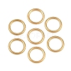 Ion Plating(IP) 304 Stainless Steel Closed Jump Rings STAS-G393-06G-16-1