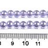 Electroplate Transparent Glass Beads Strands X-GLAA-T032-T6mm-AB01-2