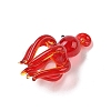 Handmade Lampwork Pendants LAMP-R001-05A-2