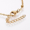 304 Stainless Steel Anklets AJEW-H013-06G-3