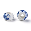 Handmade Porcelain European Beads CF257Y-1