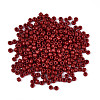 8/0 Opaque Colours Round Glass Seed Beads X-SEED-A010-3mm-45B-1