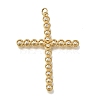 Brass Micro Pave Clear Cubic Zirconia Pendants CU-CBA9883-05I-G-1