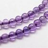 Natural Amethyst Beads Strands G-N0215-03-2mm-3