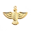 Rack Plating Brass Pendants KK-E067-13G-1