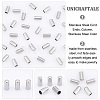 Unicraftale 100Pcs 304 Stainless Steel Cord Ends STAS-UN0041-48-5