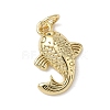 Ocean Series Brass Pendants KK-B155-14G-1