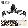 Alloy Rhinestone Hair Bands  for Woman Girls PW-WGA69DD-19-1