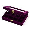 Wooden Rectangle Jewelry Boxes OBOX-L001-04B-3