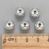 Plating Plastic Acrylic Round Beads PACR-L003-10mm-S-4