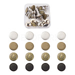 Shop NBEADS 200 Sets 5 Colors Brass Garment Hook and Eye for Jewelry Making  - PandaHall Selected