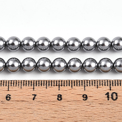 Baking Paint Pearlized Glass Pearl Bead Strands HY-N002-6mm-A01-1