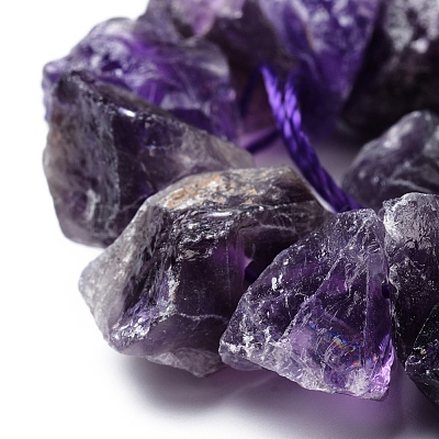 Natural Amethyst Beads Strands G-I283-F04-1