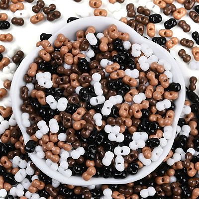 Glass Seed Beads SEED-K010-03C-1