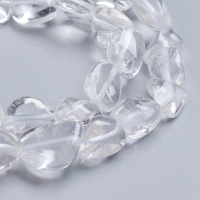 Natural Quartz Crystal Beads Strands G-G841-A12-1