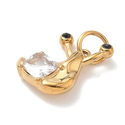 Autumn 304 Stainless Steel Pendants STAS-C180-01B-G-1