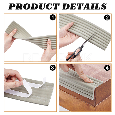 Foam Thermal Insulation Cotton Anticollision Strip DIY-WH0591-154A-1