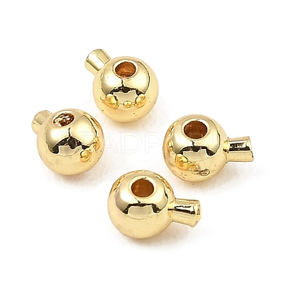 Brass Crimp Beads X-KK-Z030-16B-G-1