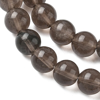 Natural Ice Obsidian Beads Strands G-P590-A01-8mm-01-1