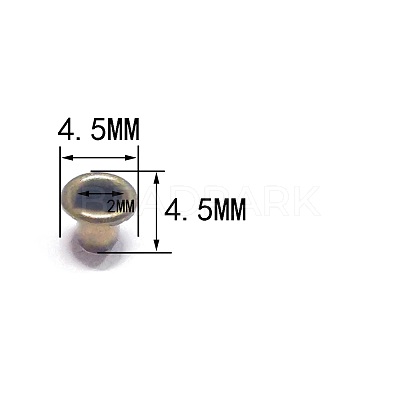 Brass Grommet Eyelet Findings PW-WG380A2-11-1