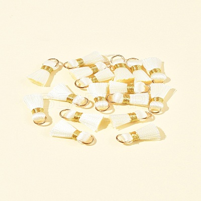 20Pcs Handmade Polycotton(Polyester Cotton) Tassel Decorations FIND-FS0003-27F-1