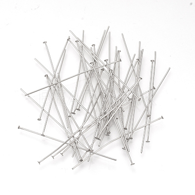 Tarnish Resistant 304 Stainless Steel Flat Head Pins STAS-Q218-01B-1