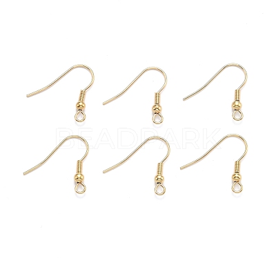 304 Stainless Steel Earring Hooks X-STAS-D448-036G-1