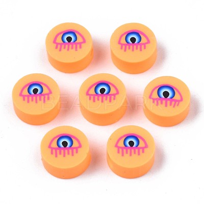 Handmade Polymer Clay Beads CLAY-N007-004-07-1