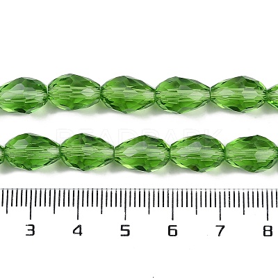Transparent Glass Beads Strands EGLA-N013-T10mm-D14-1
