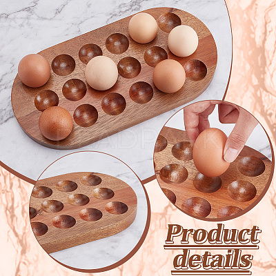 Wooden Egg Holder ODIS-WH0030-110-1