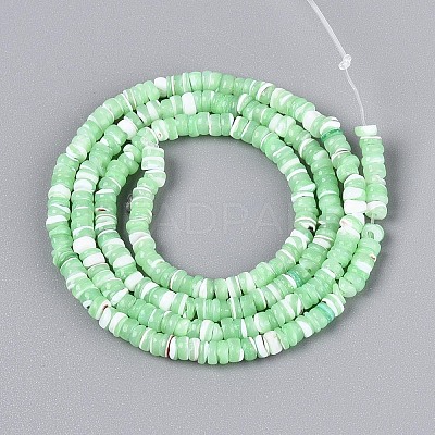 Natural Trochid Shell/Trochus Shell Beads Strands SSHEL-N040-21C-1