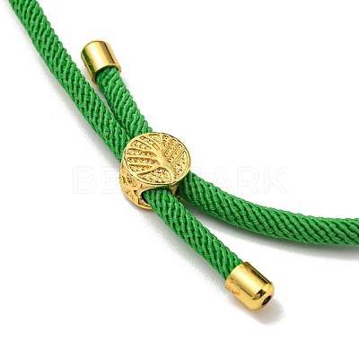 Nylon Cords Bracelet Makings Fit for Connector Charms AJEW-P116-01G-17-1