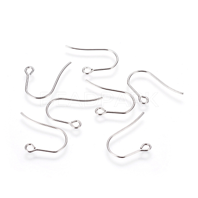 Tarnish Resistant 316 Surgical Stainless Steel Earring Hooks STAS-F216-03P-A-1