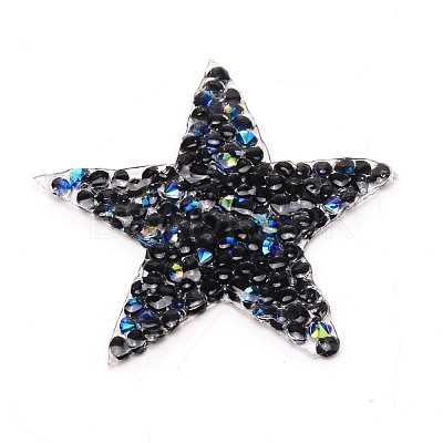 Star Glitter Hotfix Rhinestone DIY-WH0301-92A-01-1