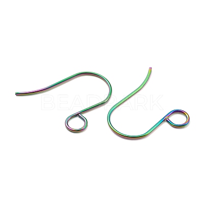 Ion Plating(IP) 316 Stainless Steel French Earring Hooks JX138RC-1