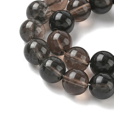 Natural Ice Obsidian Beads Strands G-P590-A03-10mm-02-1
