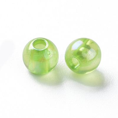 Transparent Acrylic Beads MACR-S370-B6mm-729-1