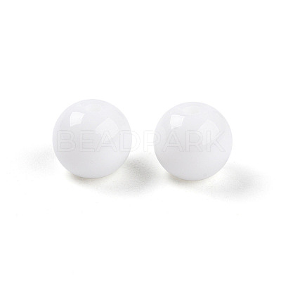 Opaque Solid Color Glass Beads X1-GLAA-N007-6mm-A02-1